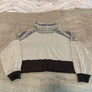 Free People Cropped Sweater